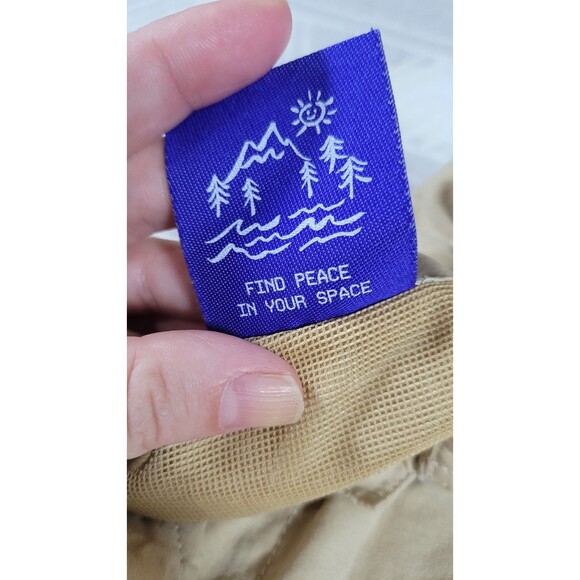 Without Walls Utility Shirt Men’s Small Khaki Short Sleeve Button Front Outdoor - Picture 10 of 10